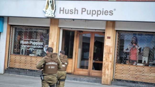 Robo afectó a céntrica tienda de calzados en Punta Arenas