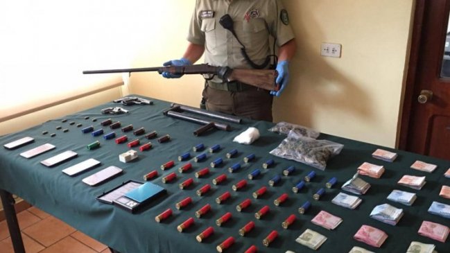 Ñuble: Cayó banda que mantenían red de tráfico de drogas en Ránquil