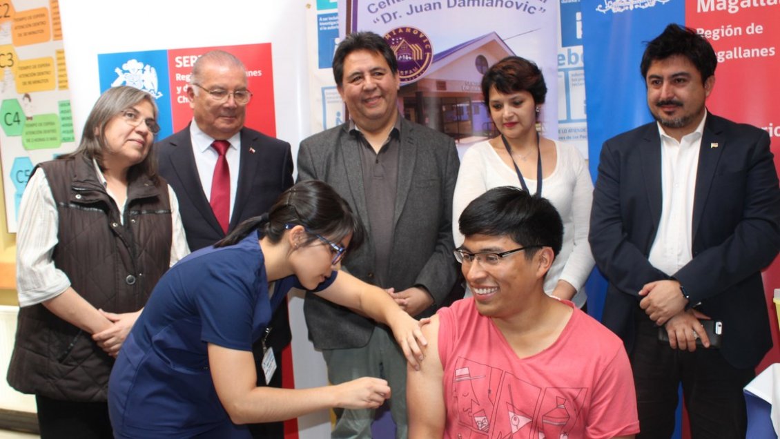 Cuatro de cada 10 personas se han vacunado contra el sarampión en Magallanes