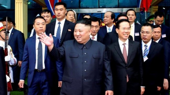 Kim Jong-un llegó a Vietnam para su segunda cumbre con Donald Trump