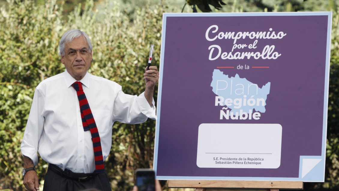 Piñera presentó Plan Ñuble: 