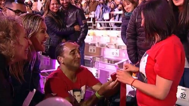Las propuestas de matrimonio que se vieron en el show de Carlos Rivera