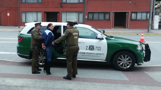 Formalizan a mujer acusada de liderar banda que asaltaba automovilistas en Puerto Montt