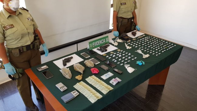Arica: Siete detenidos dejó operativo simultáneo por tráfico de drogas en Cerro Chuño