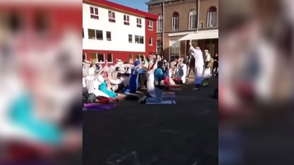 Polémica en Bélgica por video de niños disfrazados de musulmanes con explosivos