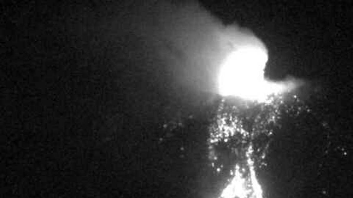 Registran actividad volcánica en complejo Nevados de Chillán