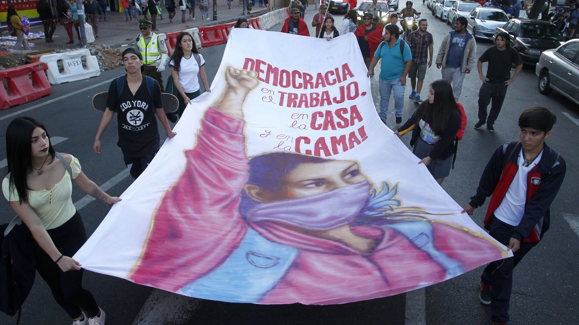 Claudia Pascual criticó al Gobierno: Marcha del 8M es una interpelación a la sociedad