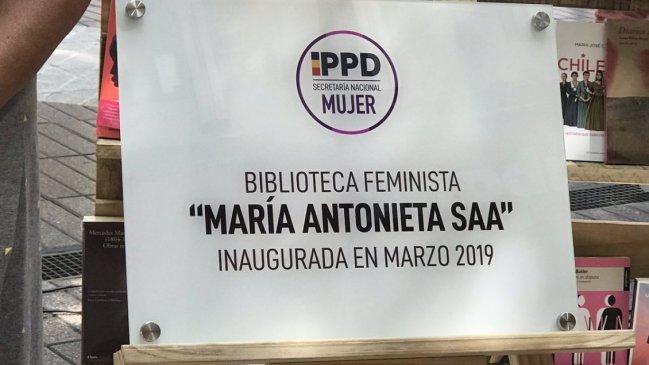 PPD inauguró la primera biblioteca pública feminista