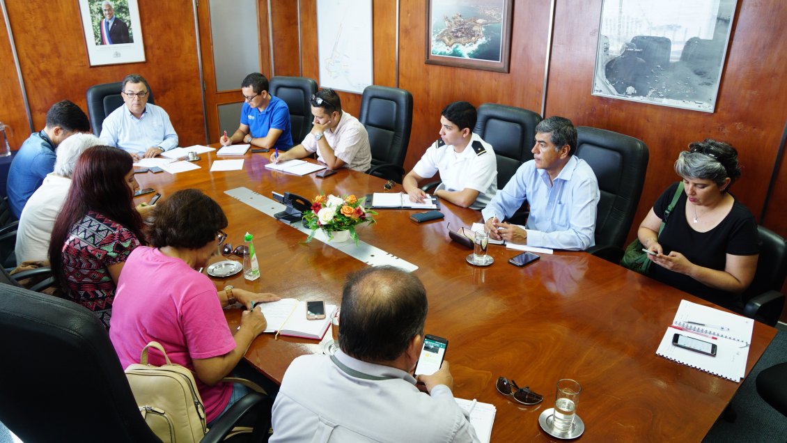 Coordinan llegada de crucero con mayor número de tripulantes a Iquique