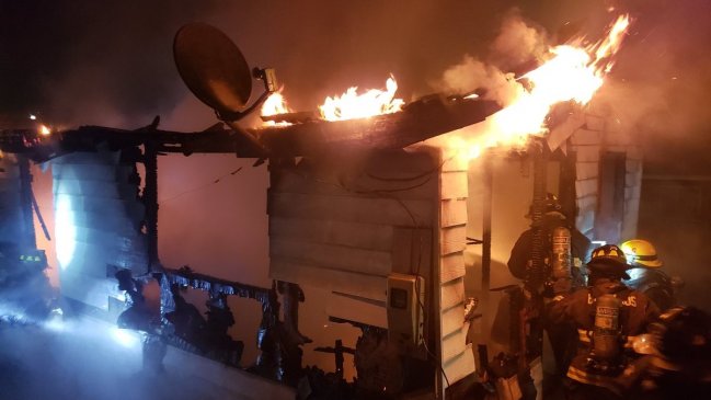 Producto de un incendio muere el 