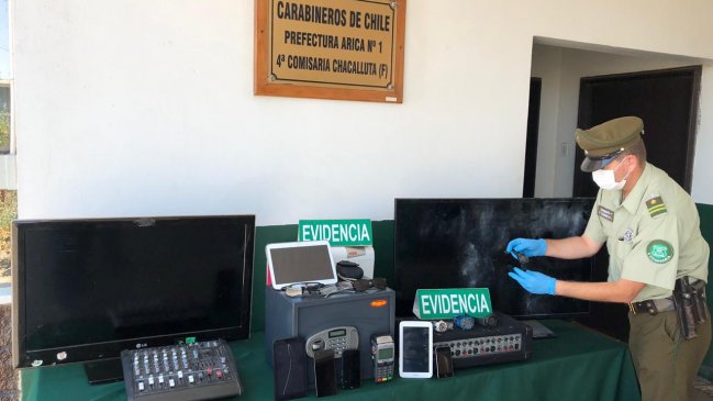 Arica: Desbaratan banda dedicada a robos en parcelas del valle de Azapa