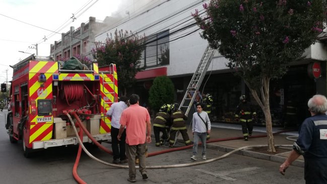 Sospechoso de incendio en San Javier fue detenido en un bus rumbo a Santiago