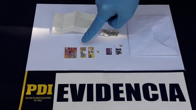 Luego de tres años, vuelven a detectar venta de LSD en Ñuble
