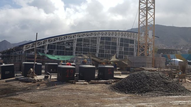 Antofagasta: Complejo Deportivo Escolar Corvallis presenta un 84 por ciento de avance