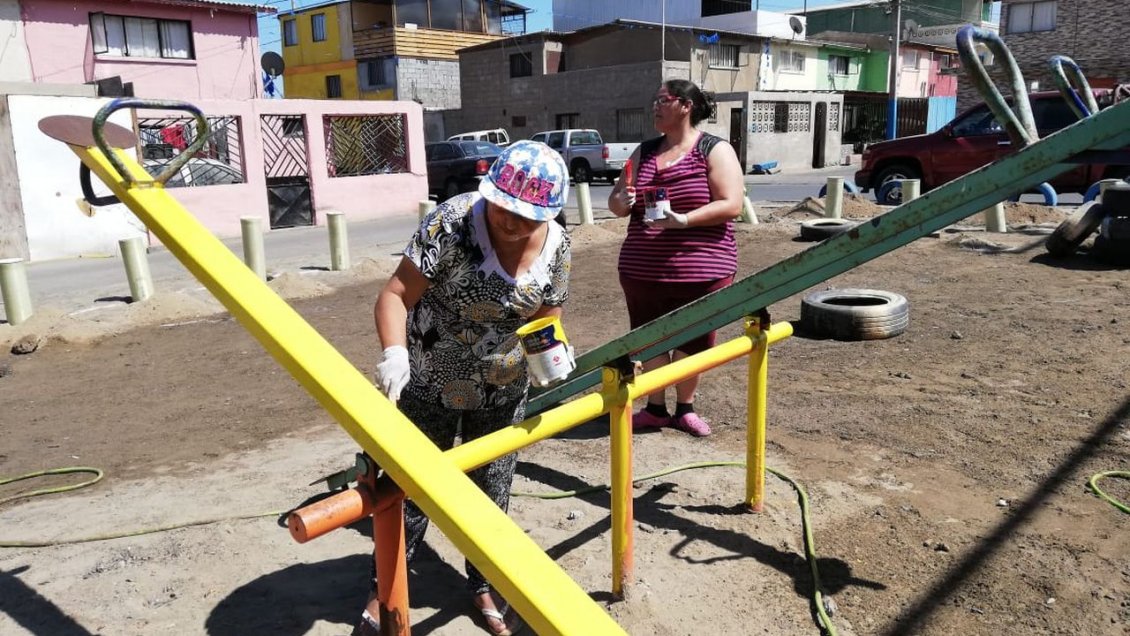 Vecinos de Antofagasta recuperaron sitio eriazo