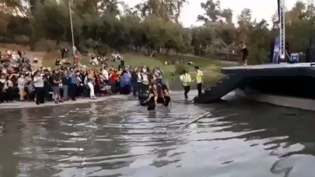 Mujeres funaron show de Fabricio Vasconcellos en Los Andes