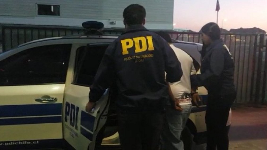PDI detuvo a sujeto acusado de dispararle a un hombre por la espalda en Coronel