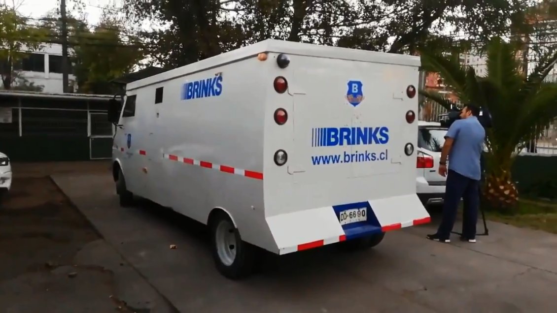 Carabineros incautó un falso camión de valores en San Miguel