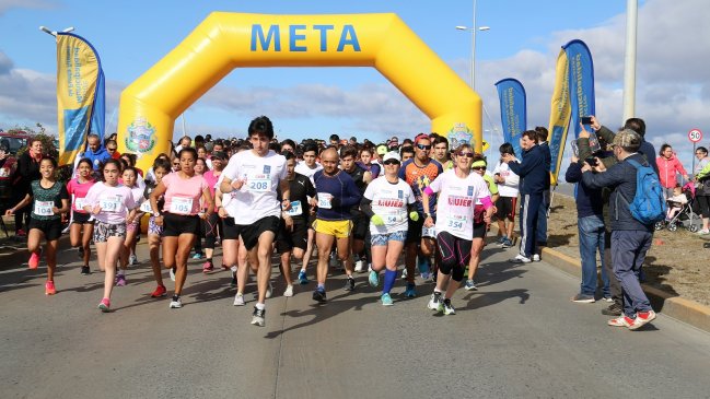 Más de 800 personas participaron en Corrida por el Día Internacional de la Mujer en Punta Arenas