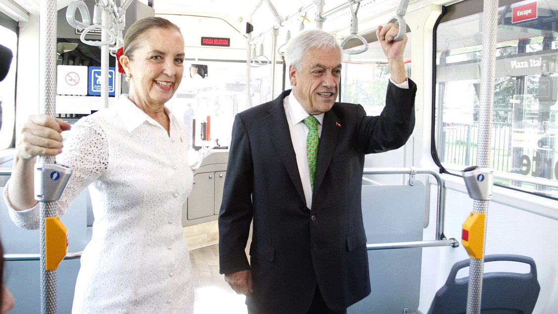 Presidente Piñera presentó Red, la nueva identidad del transporte público santiaguino
