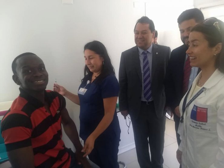 Campaña de vacunación contra el sarampión llega a las universidades de Ñuble