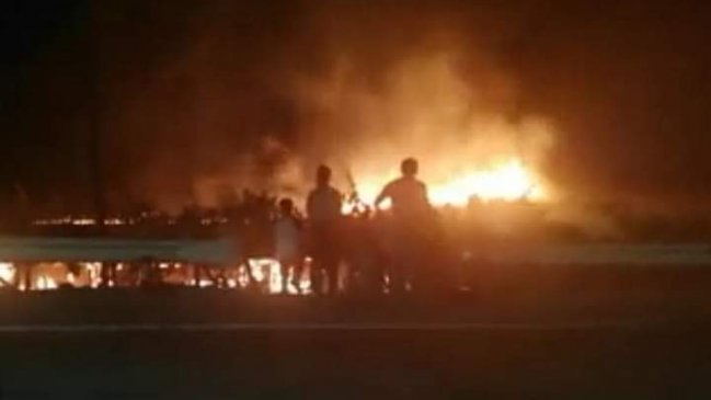 Romeral: Adulto mayor que vivía solo murió al incendiarse su casa