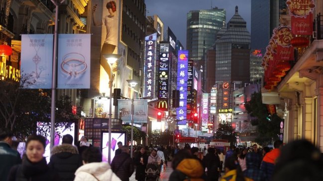 Producción industrial china frenó su avance entre enero y febrero