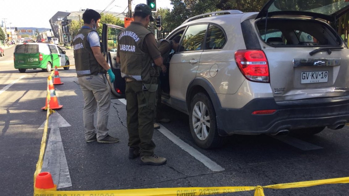 Persecución policial terminó con un detenido y dos prófugos en Valdivia