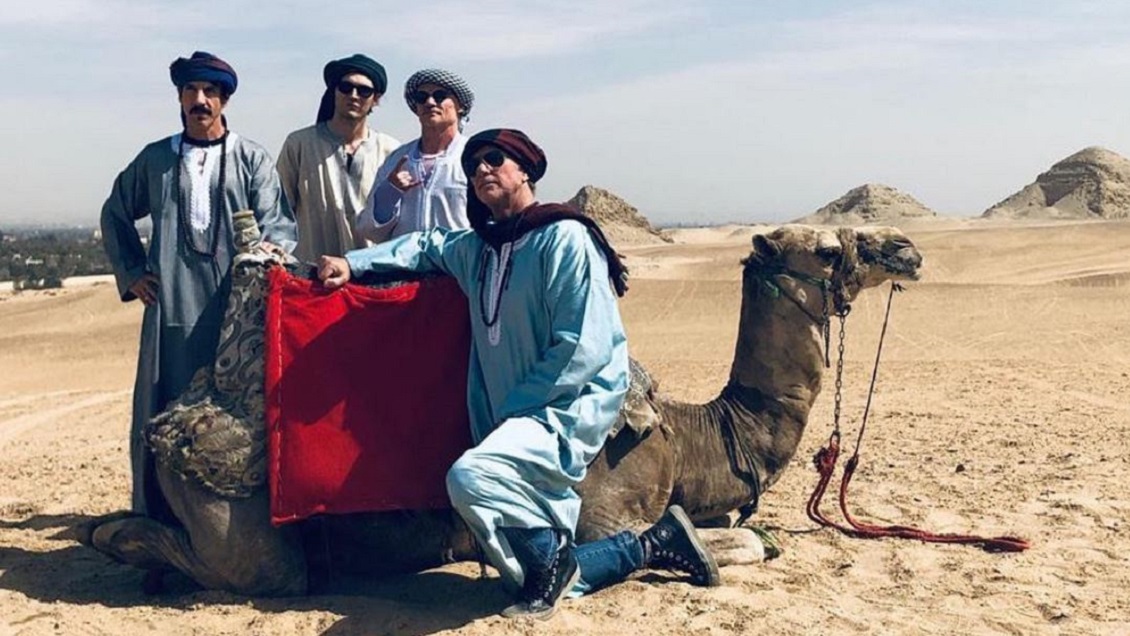 Mira el show de Red Hot Chili Peppers en Egipto vía streaming