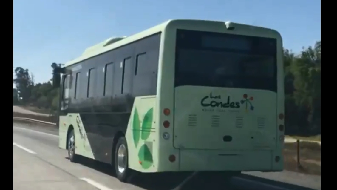 Buses eléctricos gratuitos funcionarán a partir de abril en Las Condes