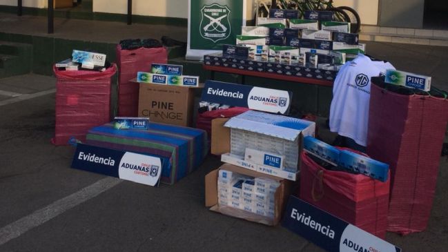 Arica: Detienen a hombre que utilizaba su domicilio como centro de acopio de mercadería ilegal