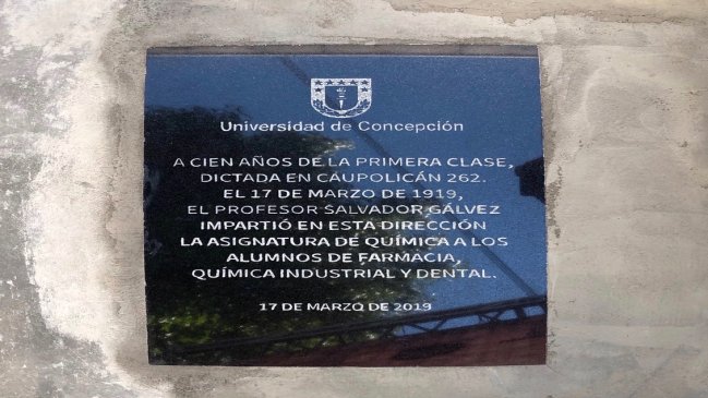 Universidad de Concepción celebró los 100 años de su primera clase