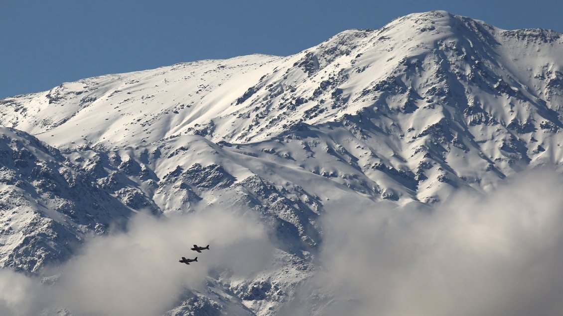 Estudio comprobó contaminación en nieve de Cordillera de Los Andes