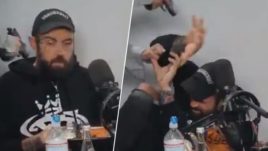 Youtuber fue amenazado con arma de fuego en plena transmisión en vivo