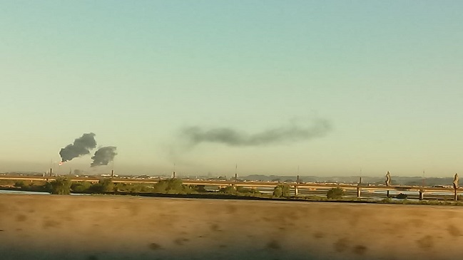 Abren sumario contra ENAP por enorme pluma negra y llamas emanadas en Hualpén