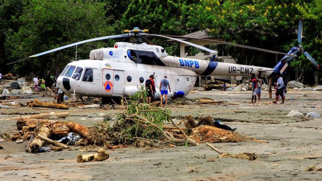 Inundaciones dejan 89 muertos y 74 desaparecidos en la Papúa indonesia