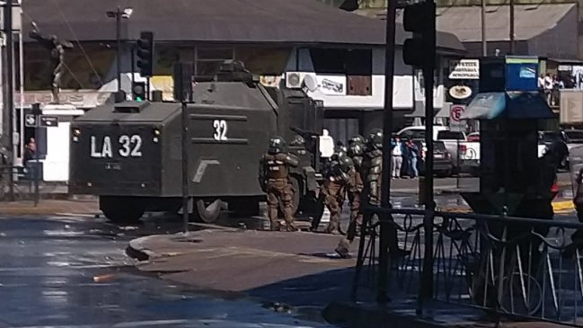 Temuco: Al menos 15 detenidos en marcha mapuche no autorizada