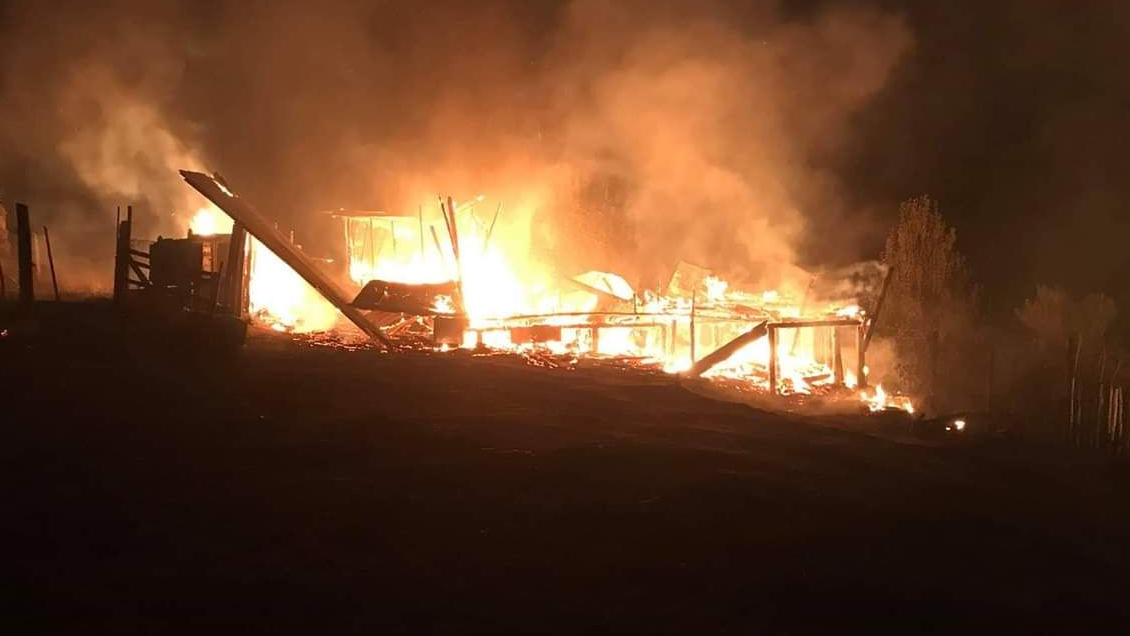 Arauco: Ataque incendiario se registró en Tirúa