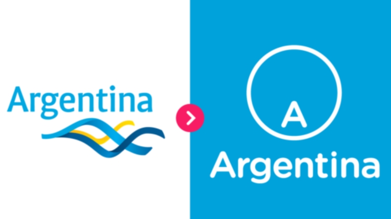 Trolean nuevo diseño del logo país de Argentina