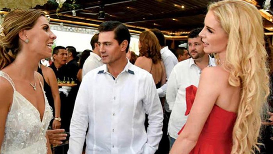Peña Nieto apareció en público con nueva novia tras el fin de su matrimonio
