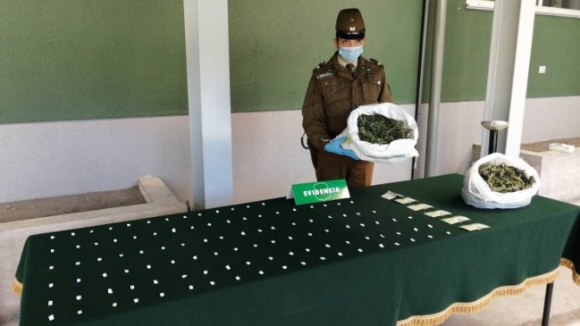 Prisión preventiva para acusado por tráfico de marihuana y pasta base en Chillán
