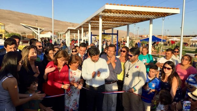Vecinos de Arica celebraron apertura del Parque Paseo Las Brisas