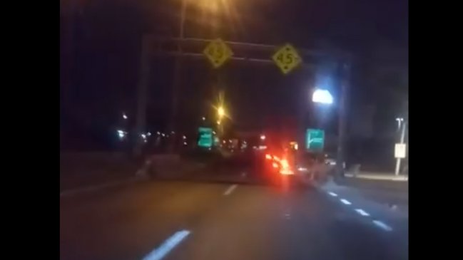 Captan violento accidente de tránsito en Coquimbo