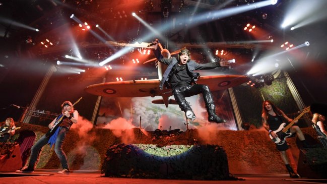 Iron Maiden agotó su show en el Estadio Nacional