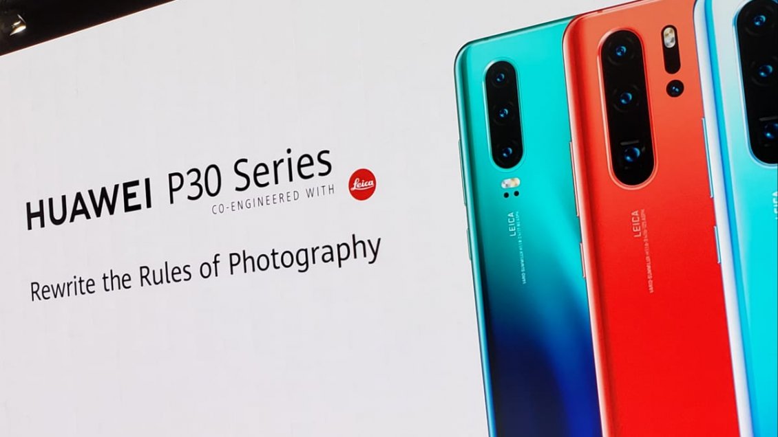 Huawei presentó al P30 Pro, su teléfono con cinco cámaras