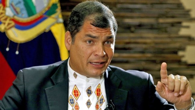  Ecuador denunciará a Correa por recibir supuestos fondos desde Venezuela  