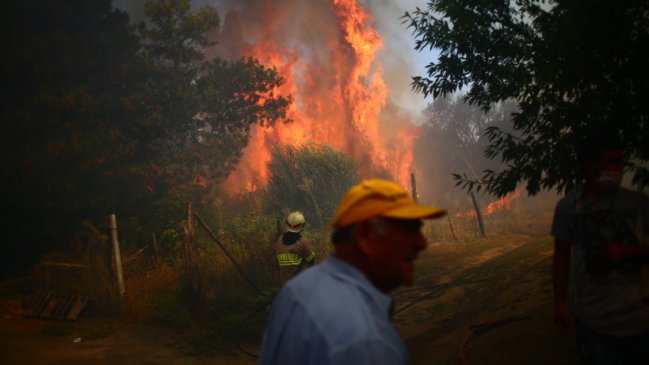 Alerta preventiva en La Araucanía: Hay seis incendios activos