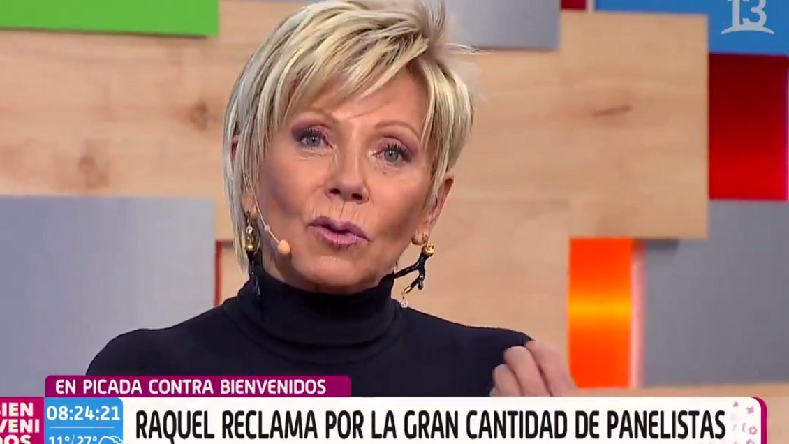El reclamo de Raquel Argandoña en vivo por el exceso de panelistas en los matinales