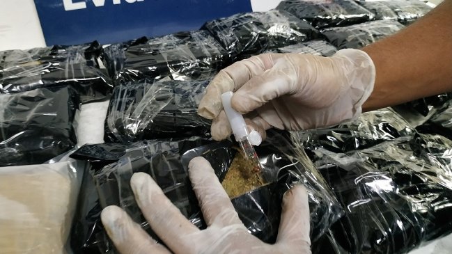 Joven cruzó tres fronteras con marihuana oculta en un compresor de aire