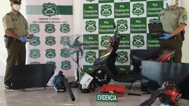 Arica: Detienen a presuntos autores de robos en Villa Frontera y Azapa